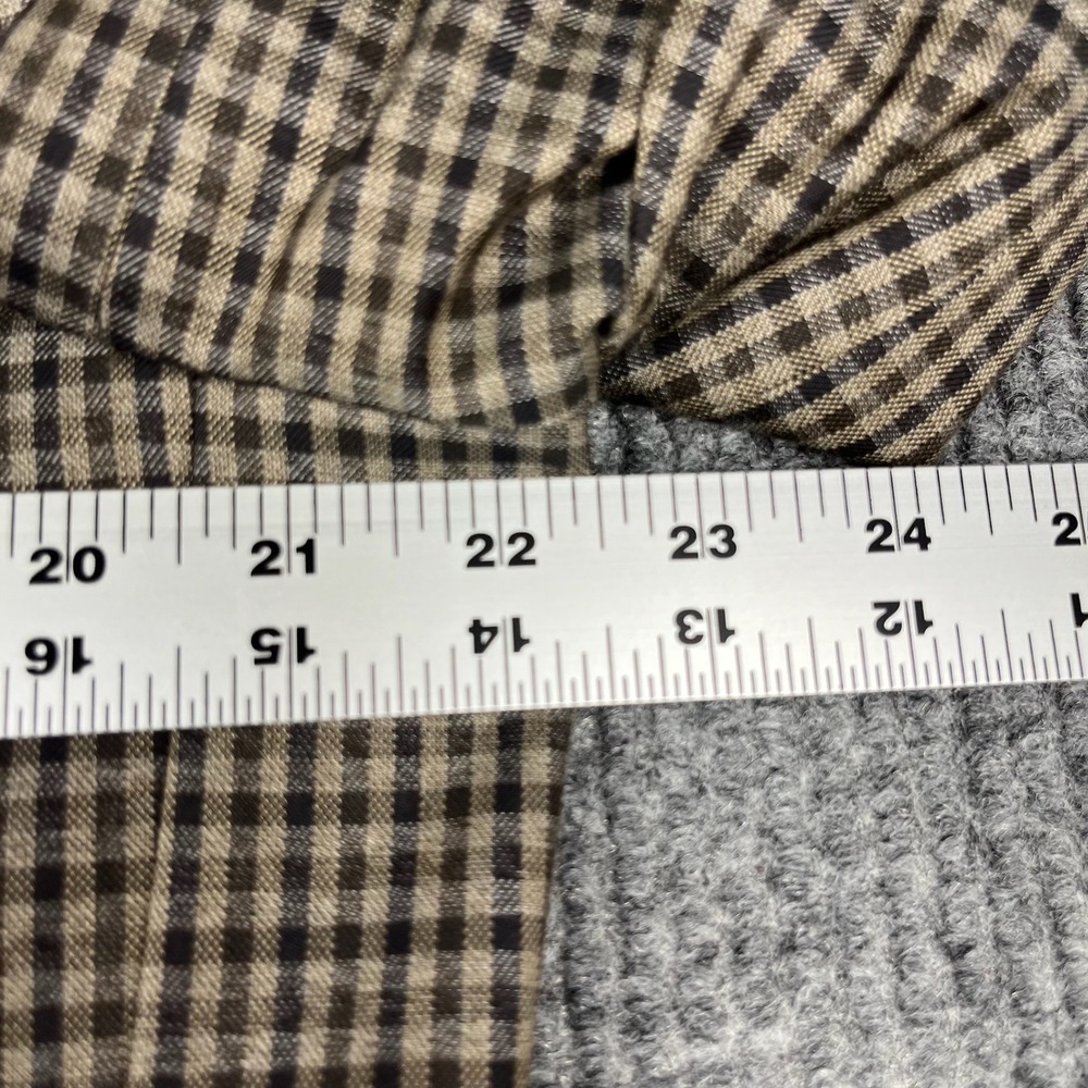 Lauren Ralph Lauren Sport Coat Mens 42R Brown Plaid Blazer Classic Two Button - Picture 10 of 14